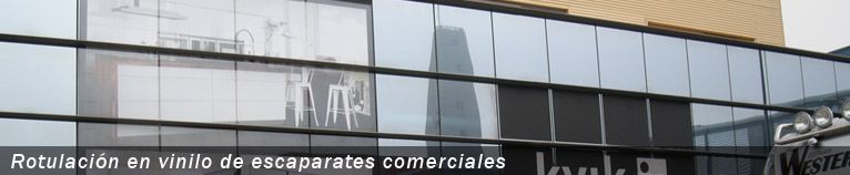Rotulacin de escaparates